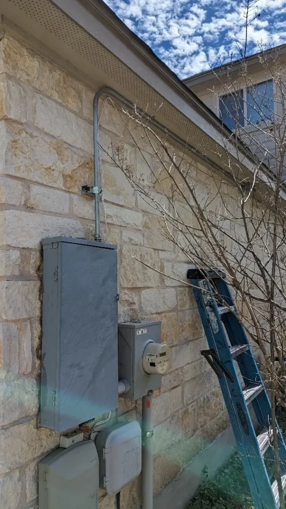 Austin Electrician - EV Charging Station Installation Conduit